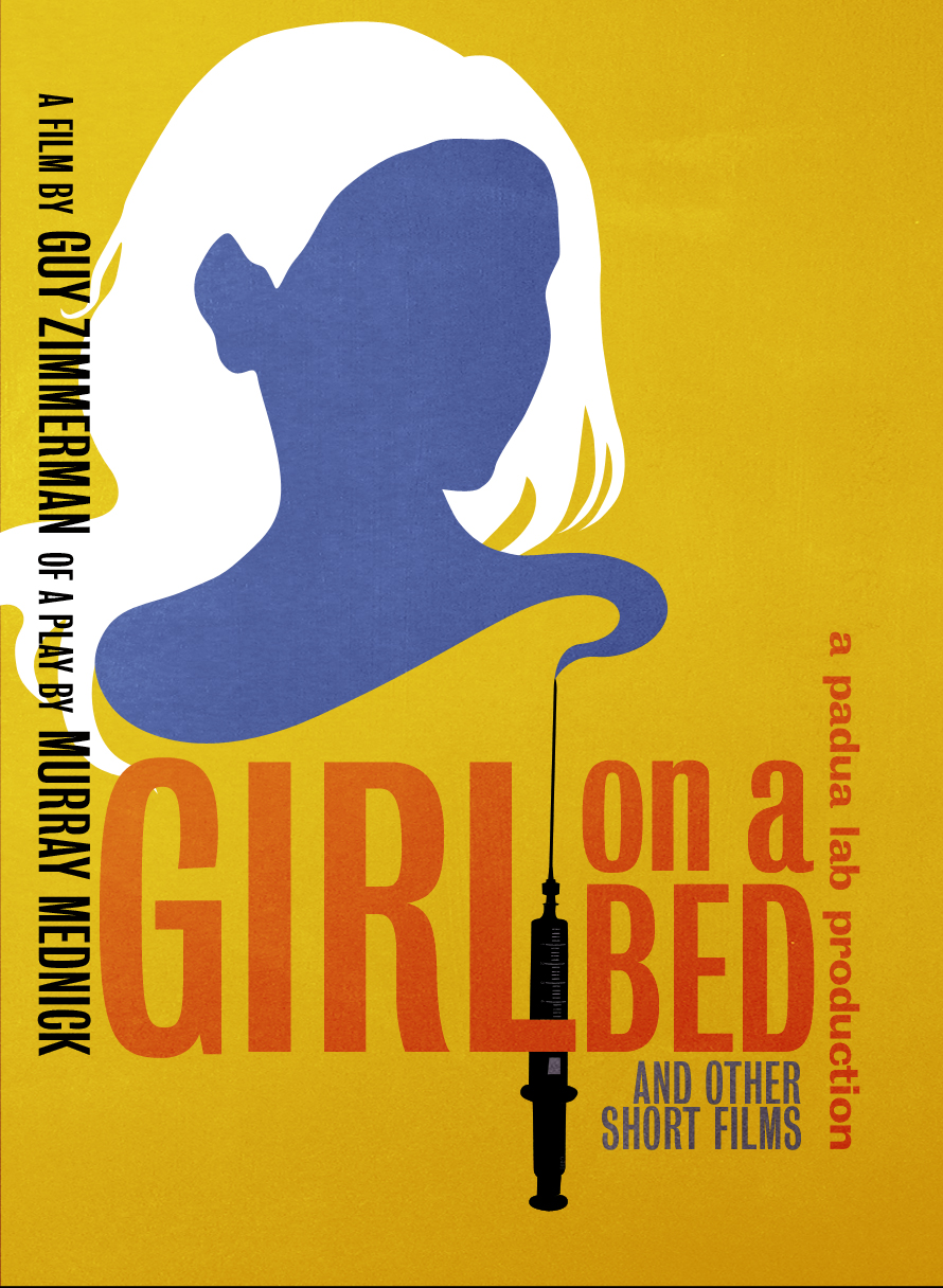 GIRL ON A BED